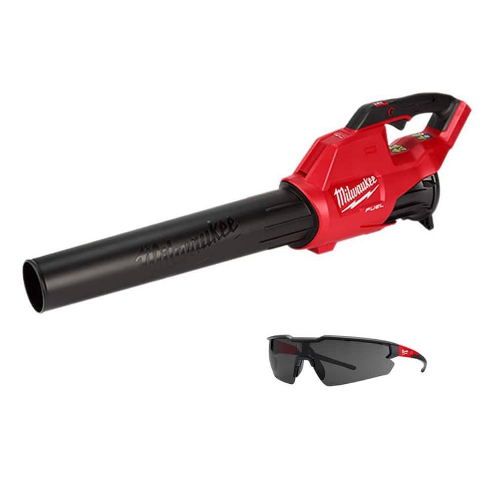 Milwaukee 2724-20-48-73-2005 M18 Fuel 120 MPH 450 CFM 18-Volt Lithium-Ion Brushless Cordless Handheld Blower with Tinted Safety Glasses (Tool-Only)