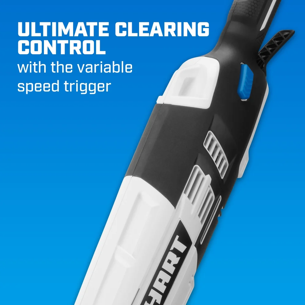 40-Volt 12-inch Single Stage Battery-Powered Snow Shovel Kit, (1) 4.0Ah Lithium-Ion Battery - Image 7
