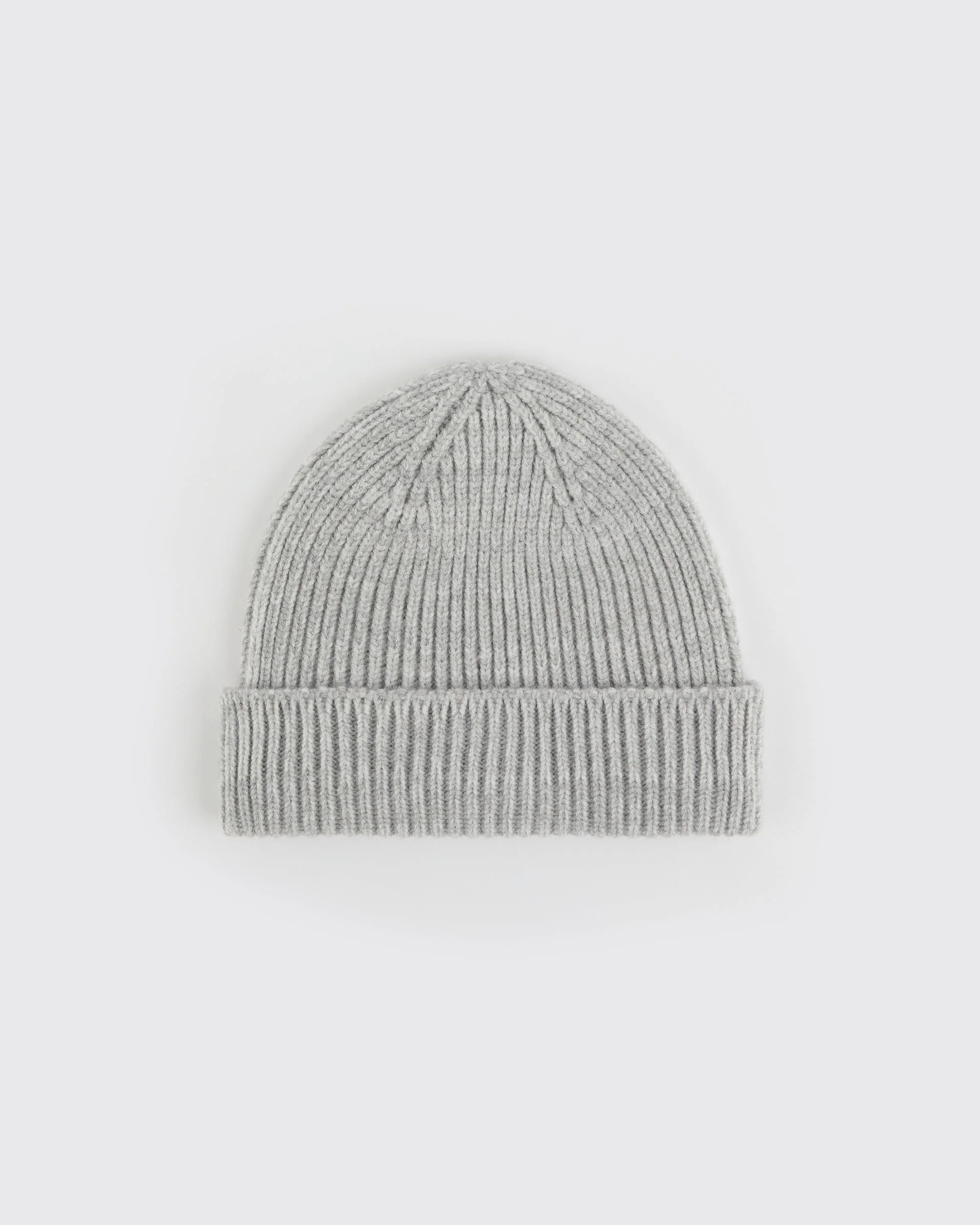 Mini Beanie - Light Grey Melange