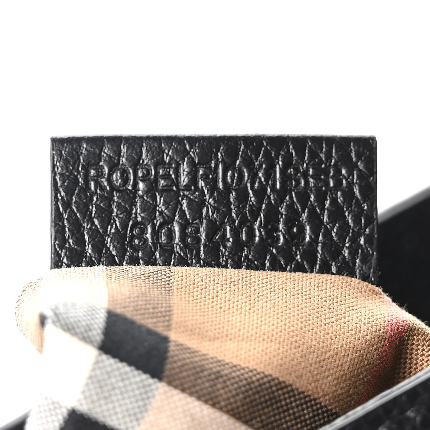 Grainy Calfskin Medium London Tote Bag Black