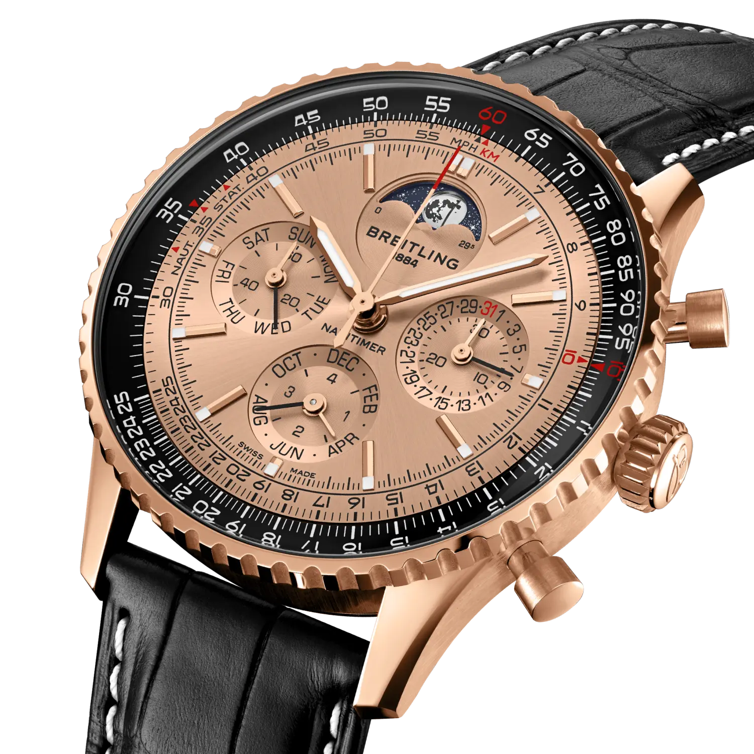 【Super Clone】Breitling Navitimer B19 Chronograph 140th Anniversary 43mm RB19101A1H1P1