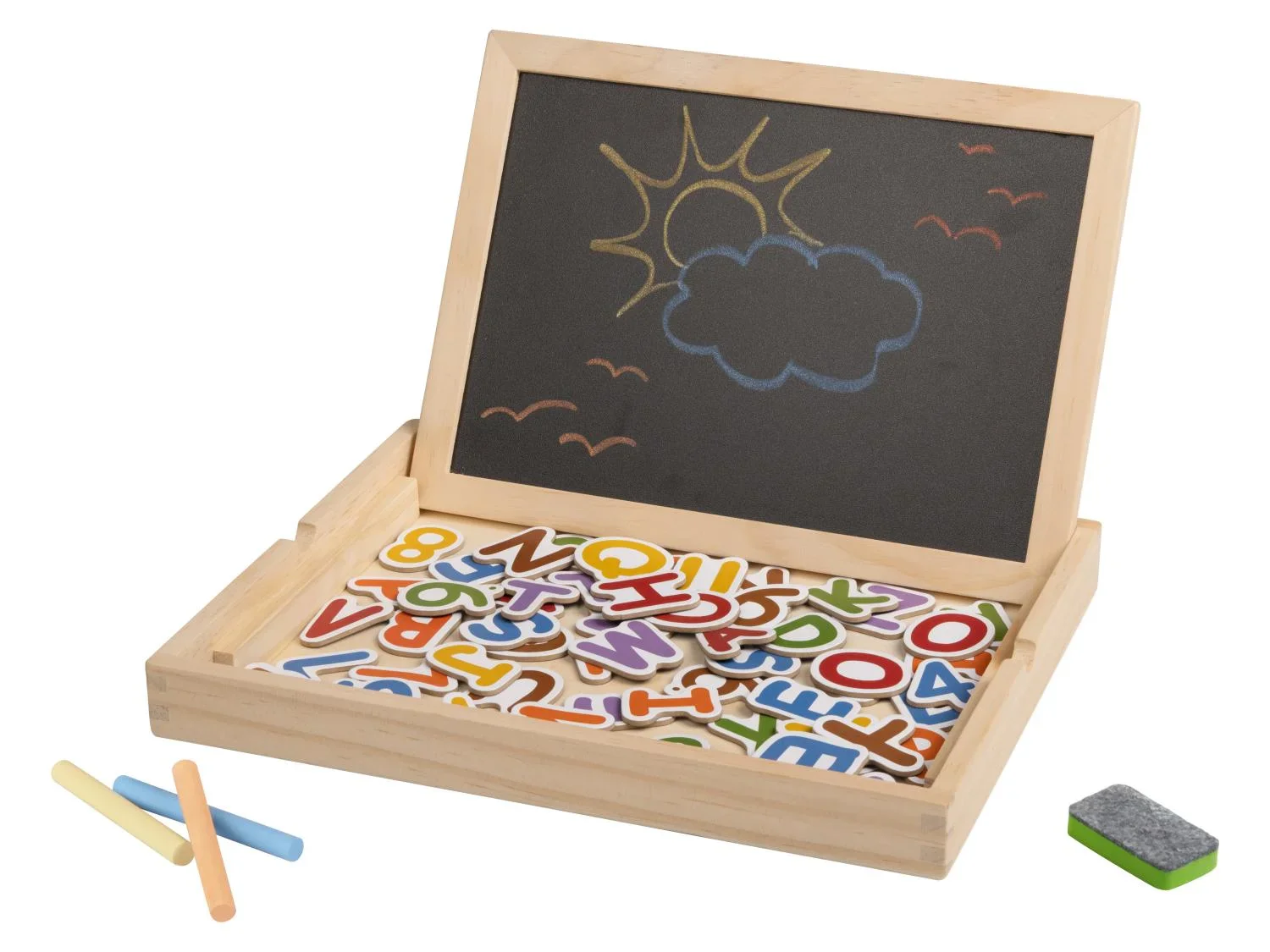 lupilu Planche  verrous ou Malette tableau magntique