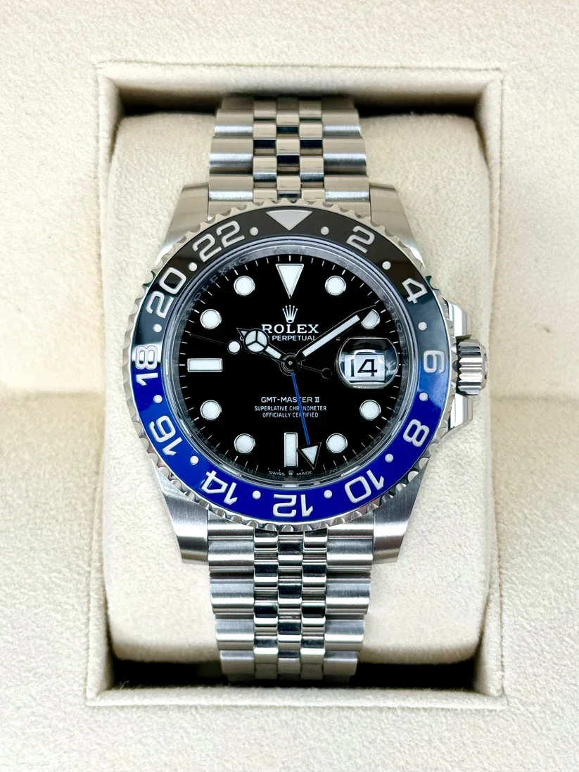 [super clone]Rolex GMT Master II 40 Batman 40mm 126710BNLR 2023