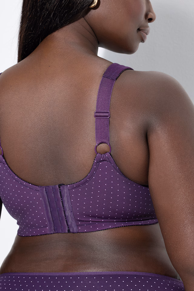 Polka Dot Relief Bra
