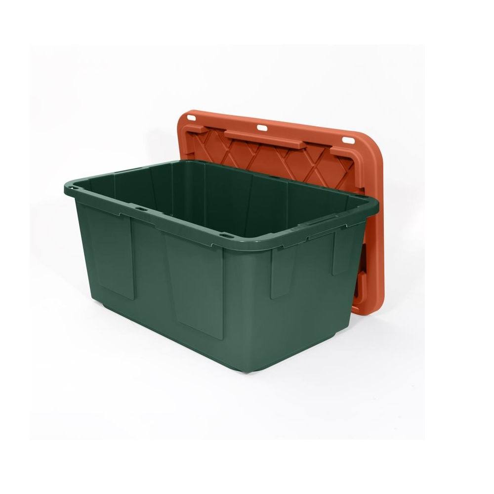 The Merchant of Tennis 5038819 27 Gal Storage Bin Green & Red