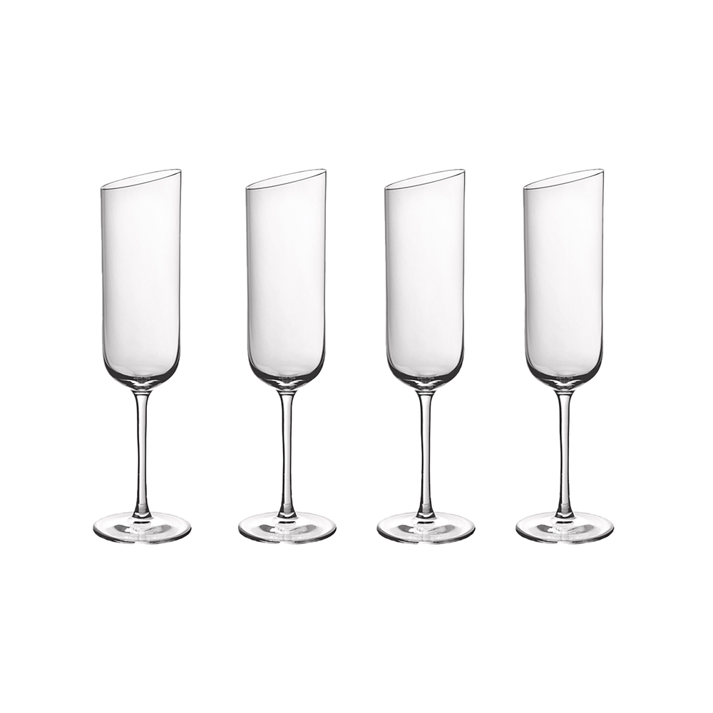 NewMoon Champagne glass - Clear, 4.1 oz, crystal glass