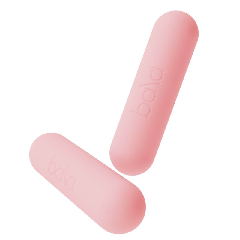 Bar vektstang 0,9 kg rosa