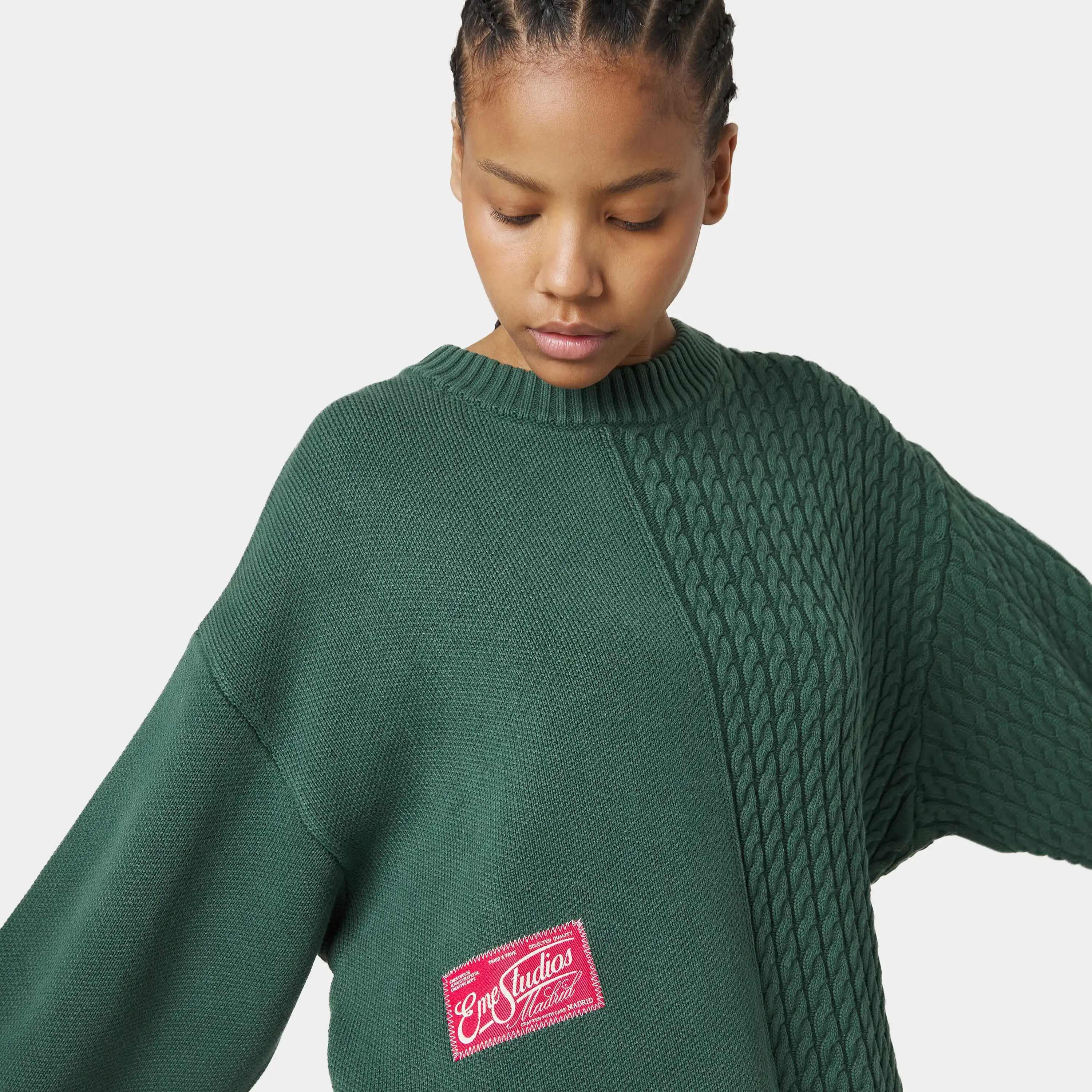 Rougher Forest Knit Sweater