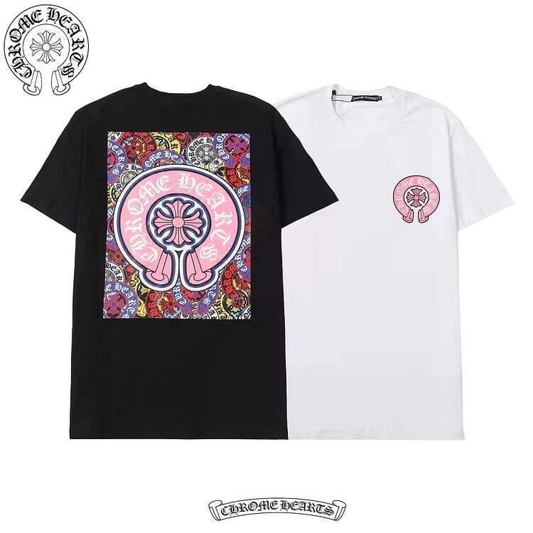 【CHROME HEARTS】（クロムハーツ）Tシャツ 男女兼用 ご好評に付き再入荷！Tシャツ