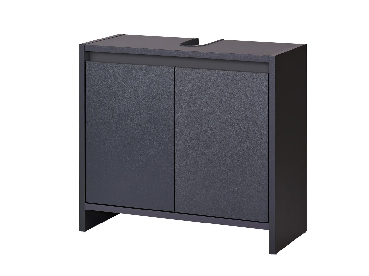 LIVARNO home Meuble sous-vasque Oslo, 60 x 55 x 28 cm, anthracite