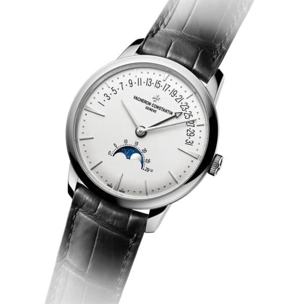[Super Clone]Vacheron Constantin Patrimony Moon Phase Retrograde Date Ref. # 4010U/000G-B330