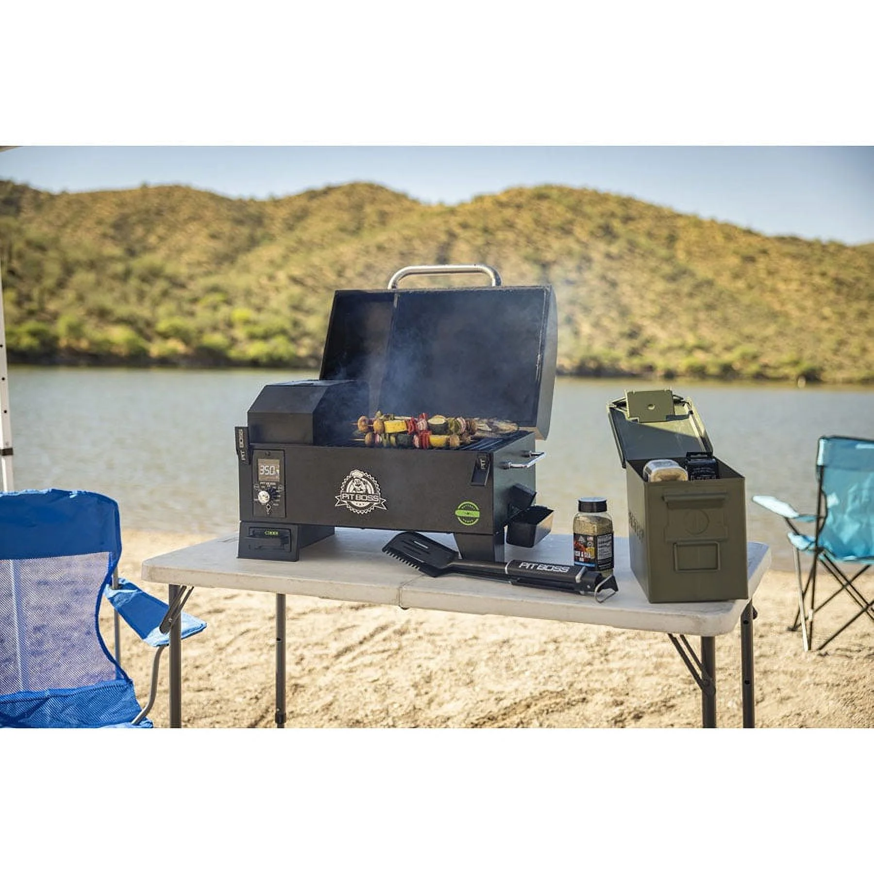 Portable Battery Powered Wood Pellet Grill - Image 4