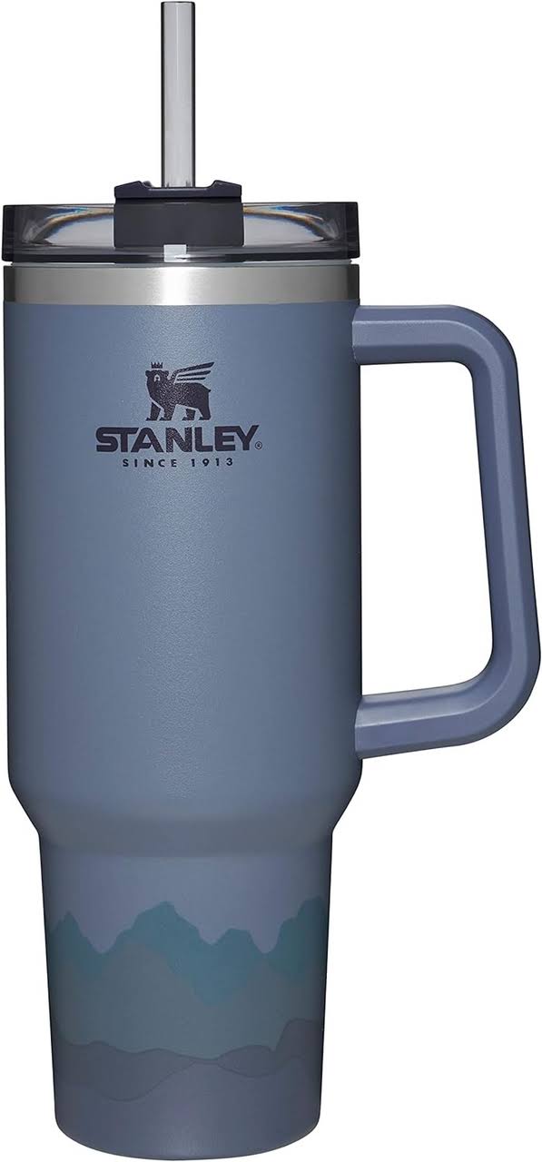 Stanley Dining | Stanley 40 oz. Adventure Quencher Tumbler Dusk Landscape | Color: Blue | Size: 40 oz | Shopper6565's Closet
