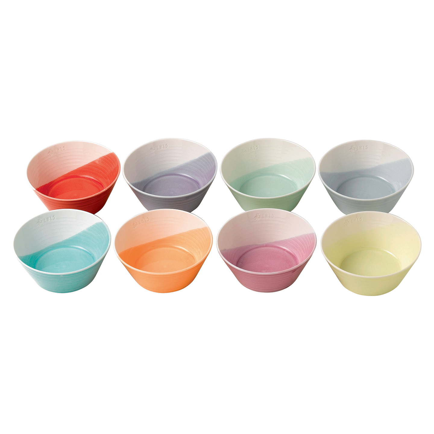 1815 Bright Bowls , Set of 8