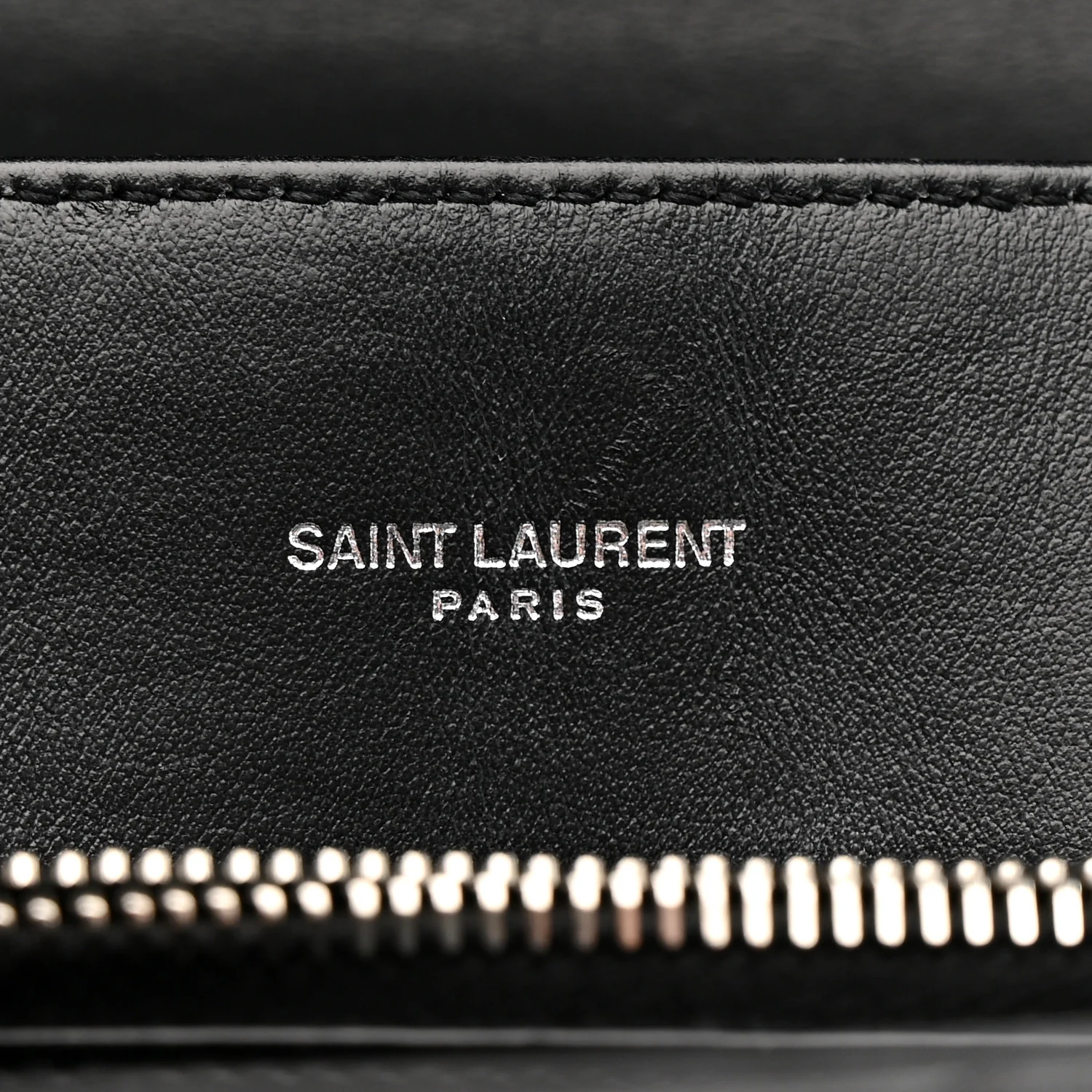 Calfskin Y Quilted Monogram Medium Loulou Chain Satchel Black