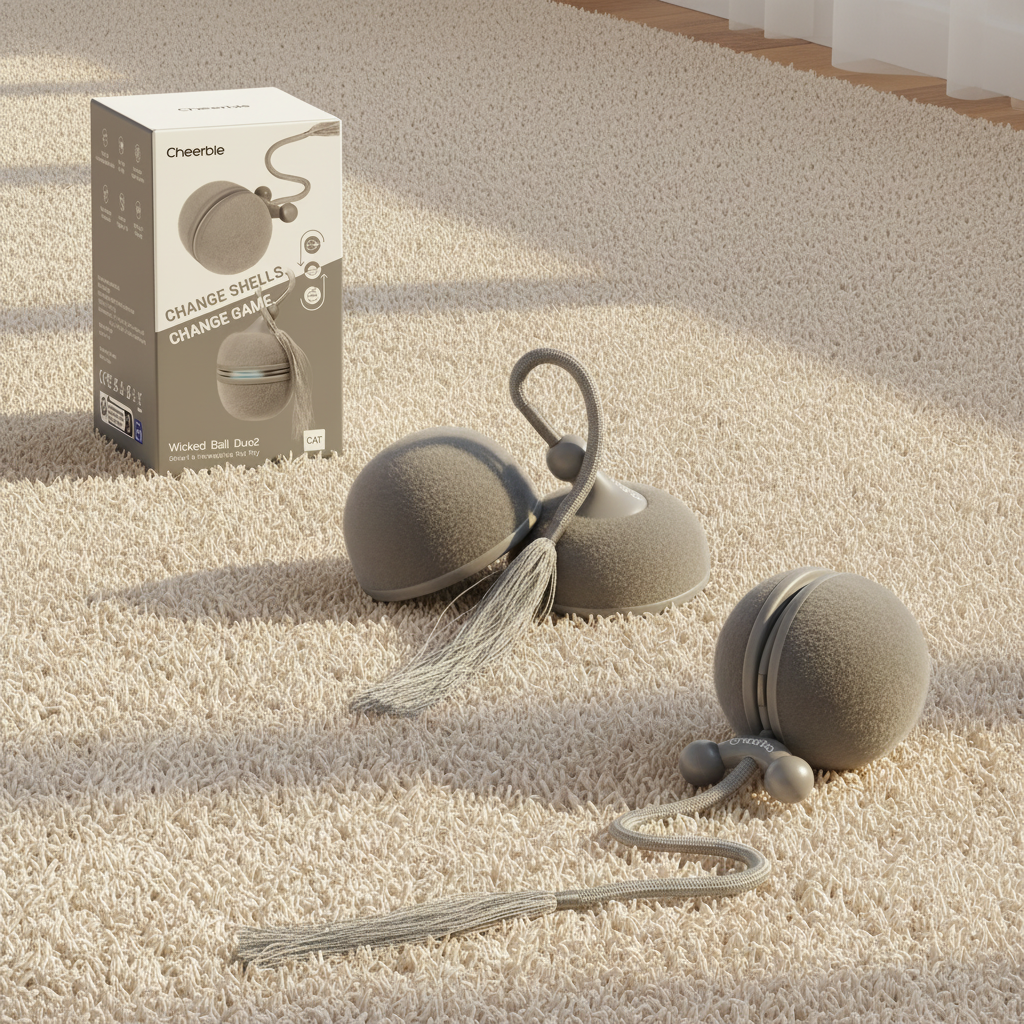 Shells 2 in 1 Interactive Eco-friendly Plastic Cat Toys