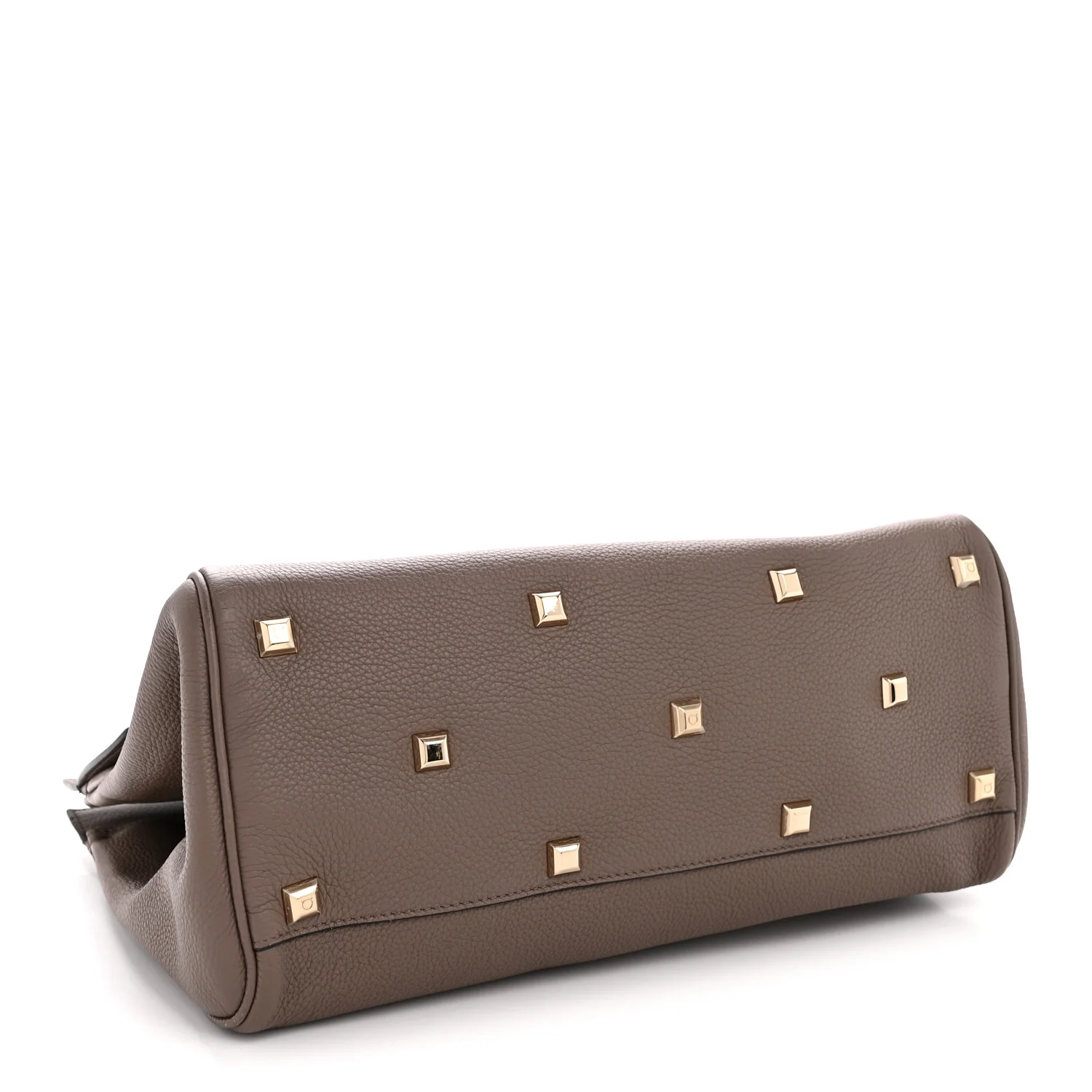 Calfskin Large Studio Bag Caraway Seed
