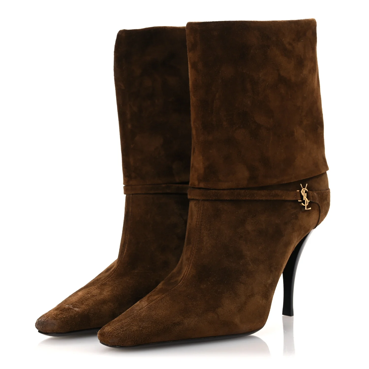 Suede Vicky 90 Booties 36 Land