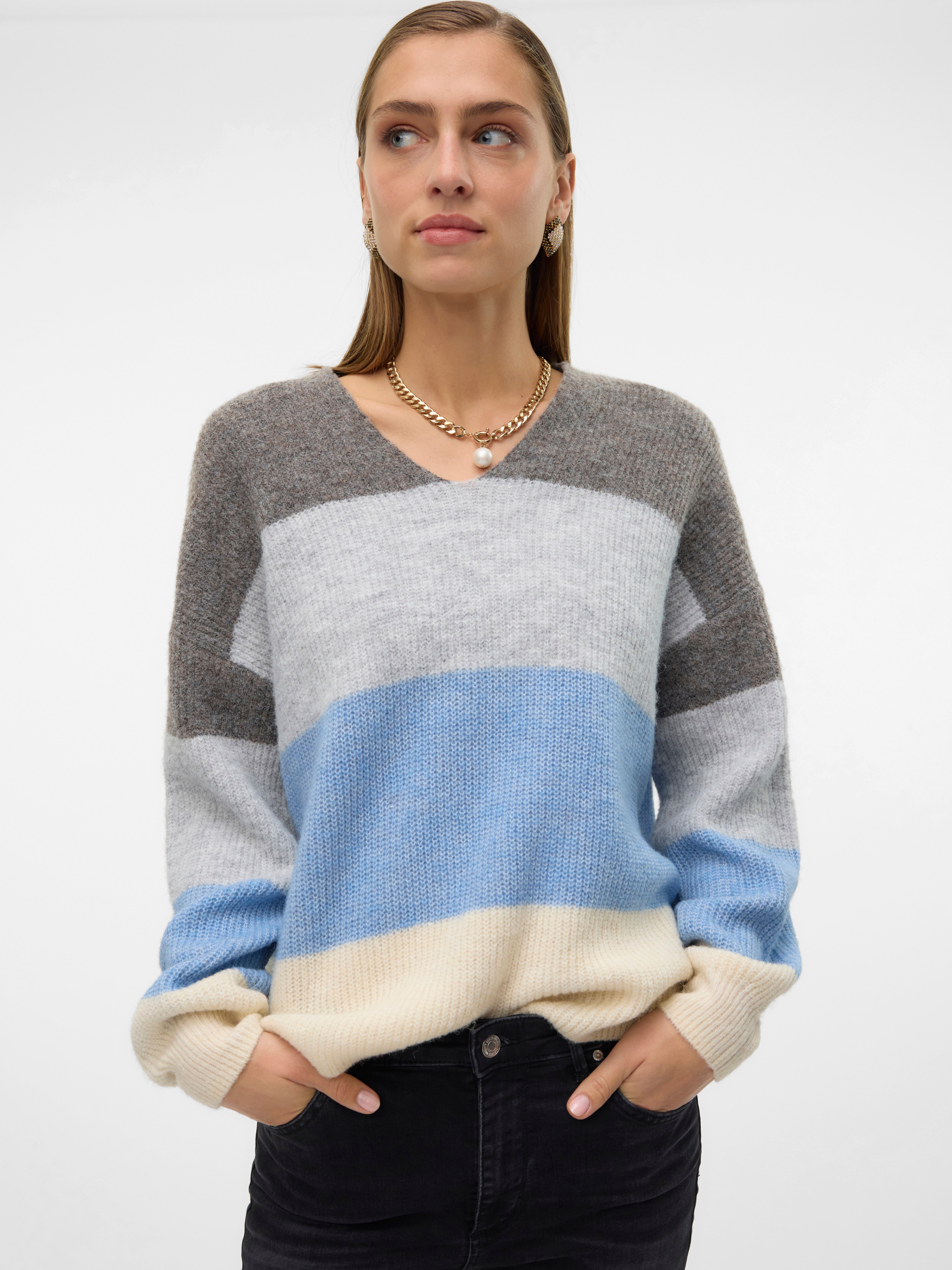VERO MODA® VMDESMA Knitted pullover