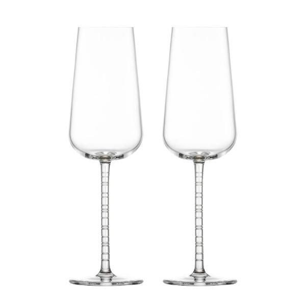 Journey champagneglass 2 stk 36 cl klar