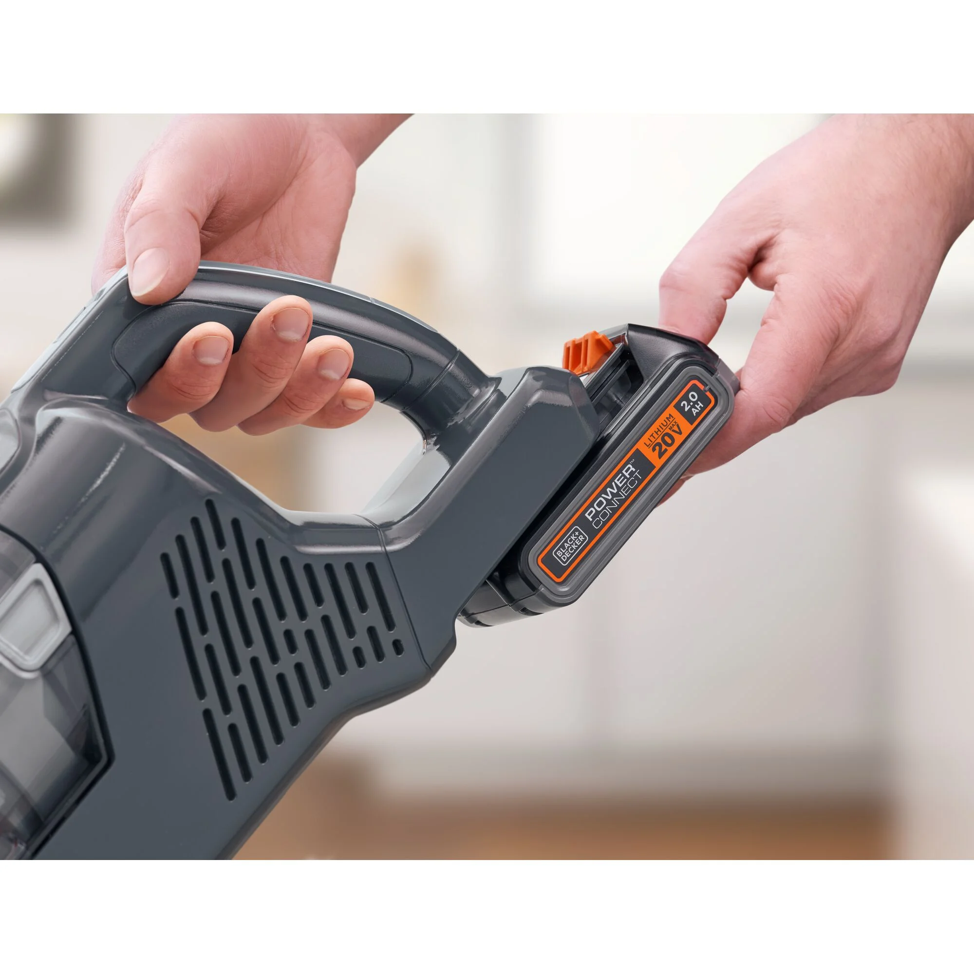 POWERSERIES+ 20V MAX* Cordless Stick Vacuum Kit, for Carpet and Hard Floors, Convertible to Handheld, 44 Minute Run-time, for Daily Cleaning, BHFEA18D1 - Image 10