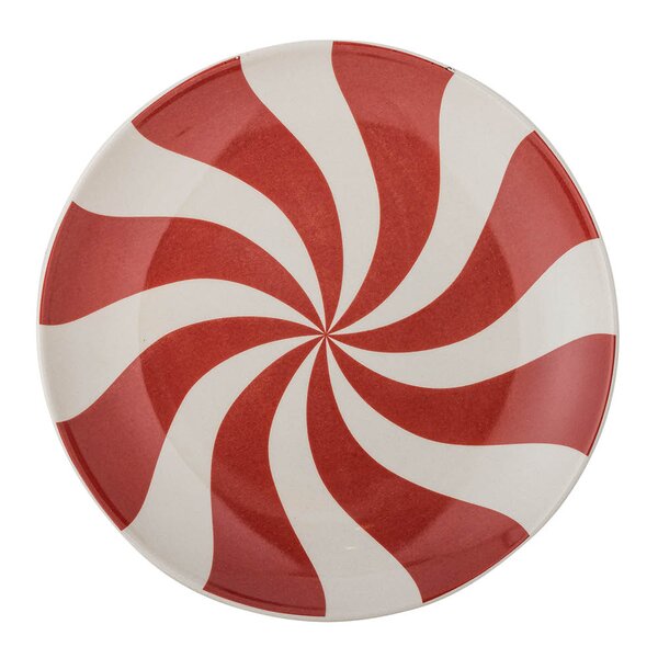 Yule tallerken 23 cm julemotiv multi