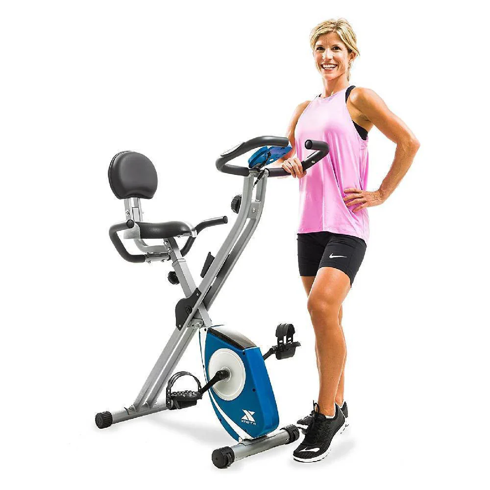 Vélo d'exercice pliable FB350, argent