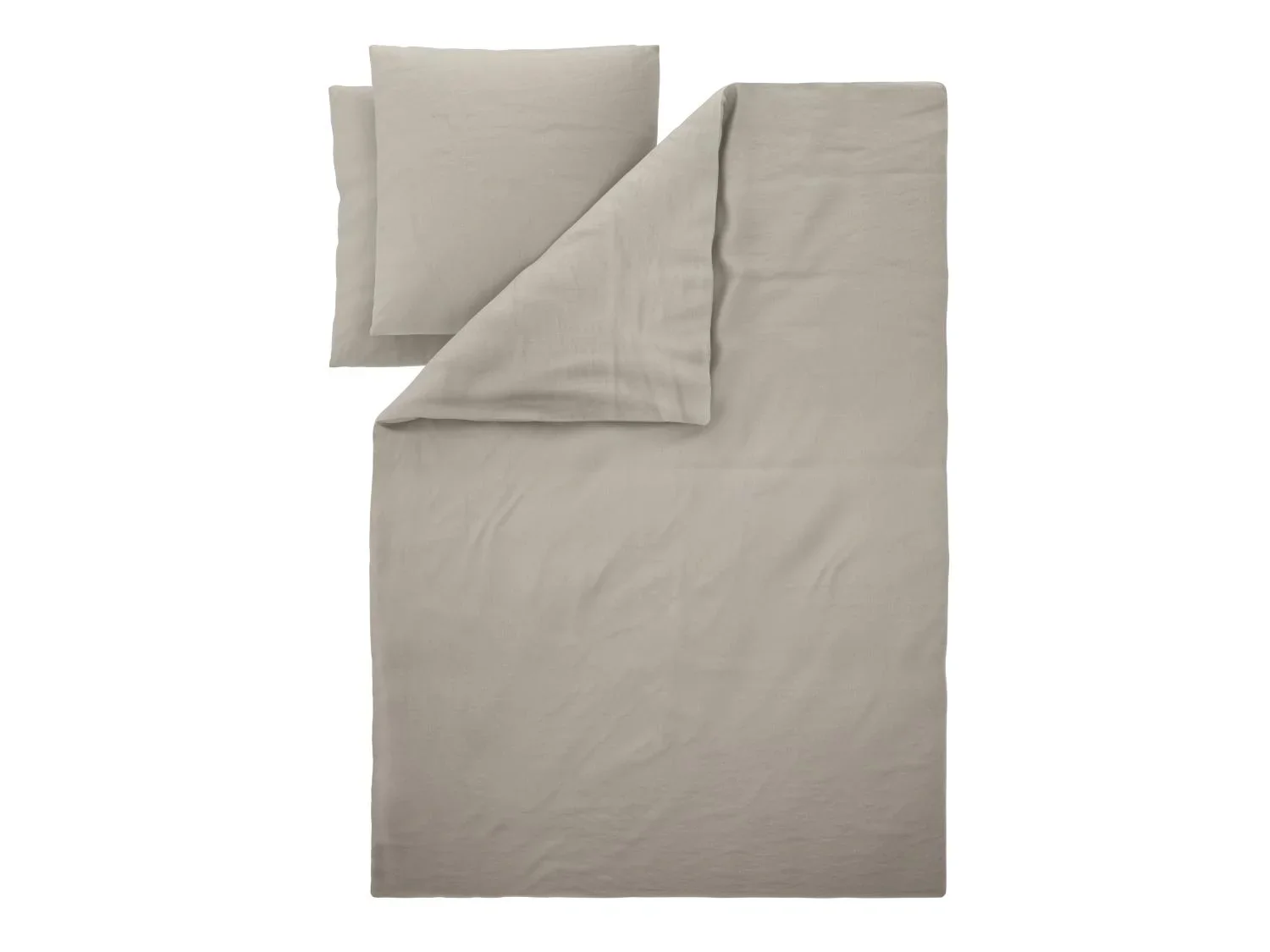 LIVARNO Parure de lit en coton et lin, 260 x 240 cm