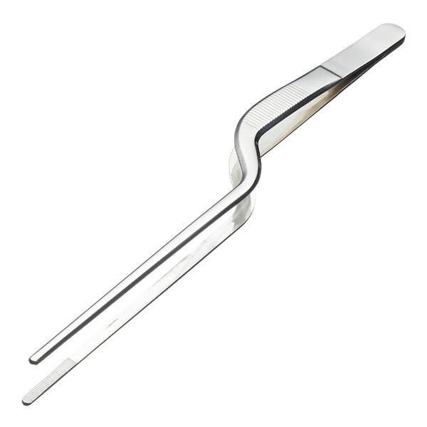 Matpinsett 21 cm rustfri sølv