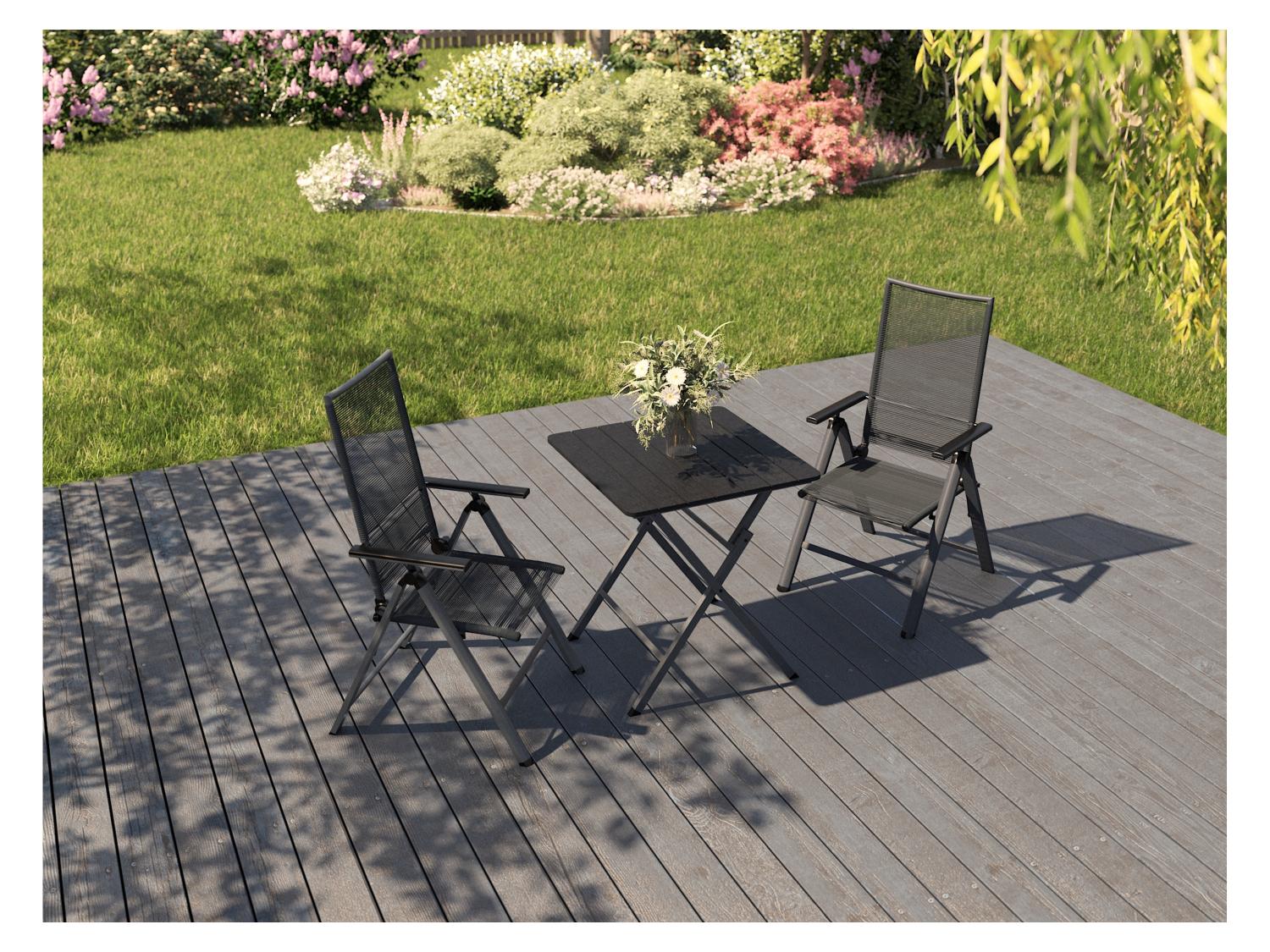 LIVARNO home Lot de 8 chaises hautes MIAMI
