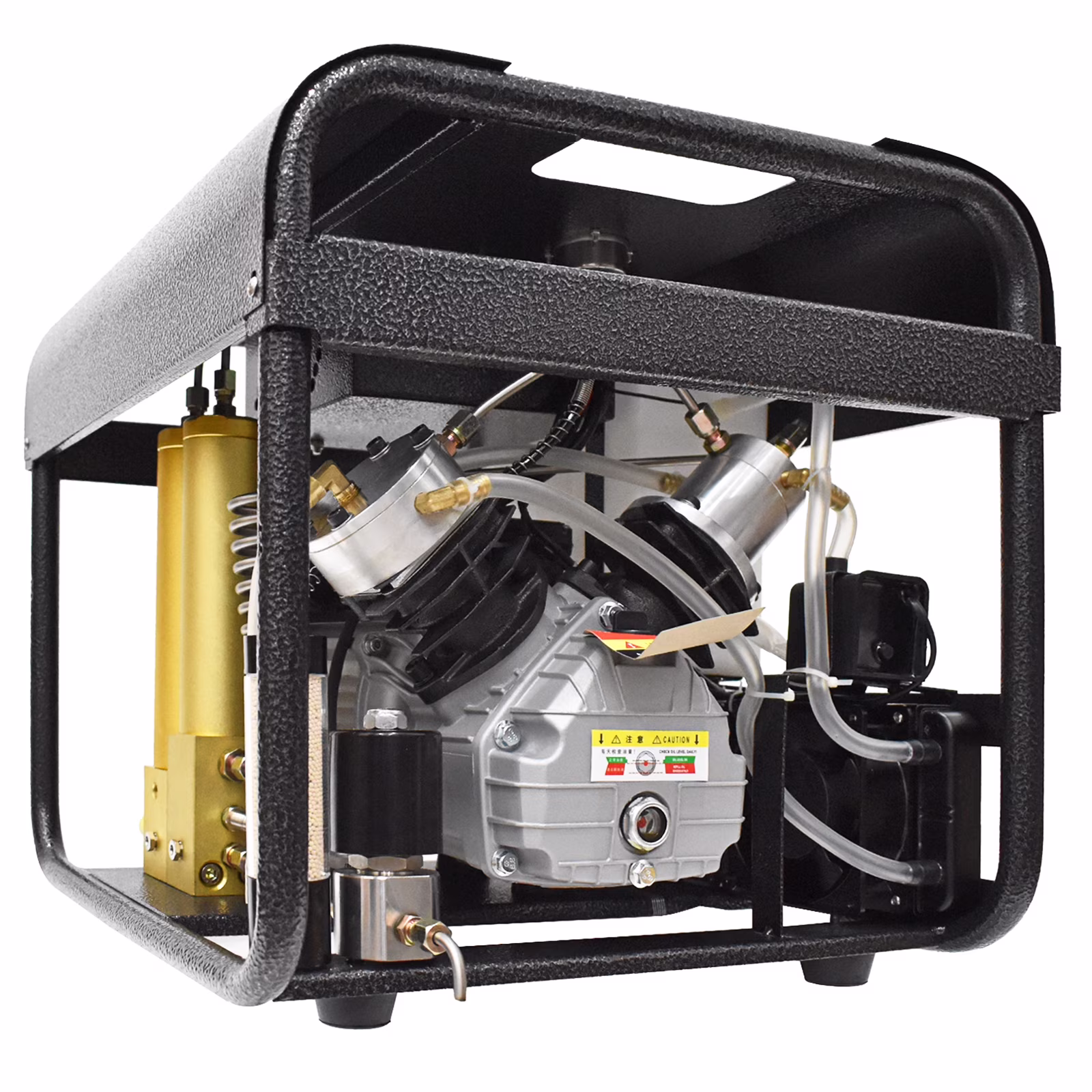TUXING 4500Psi Pcp Air Compressor,High Pressure Air Compressor,Built-in Water and Fan Cooling System Filter,Auto Stop and Auto Purge Version,for Diving Scuba tank Filling Air Rifle Tank (TXEDT033)