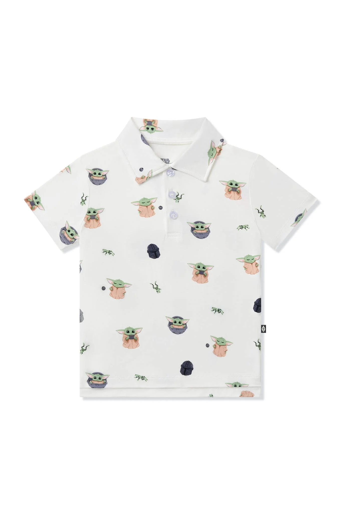 Toddler Short Sleeve Polo in Grogu™