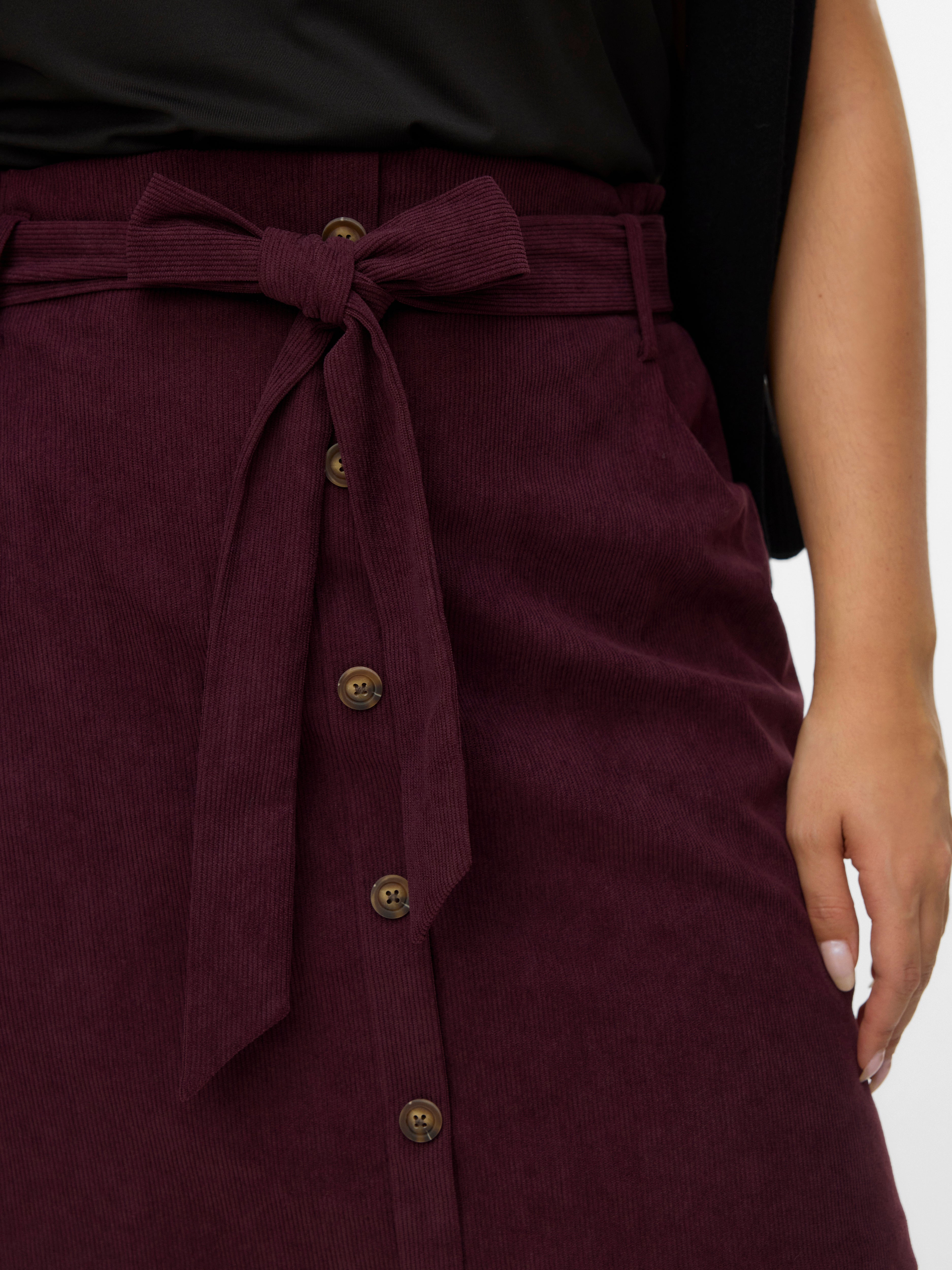 VERO MODA® VMCVILJA High waist Short Corduroy skirt