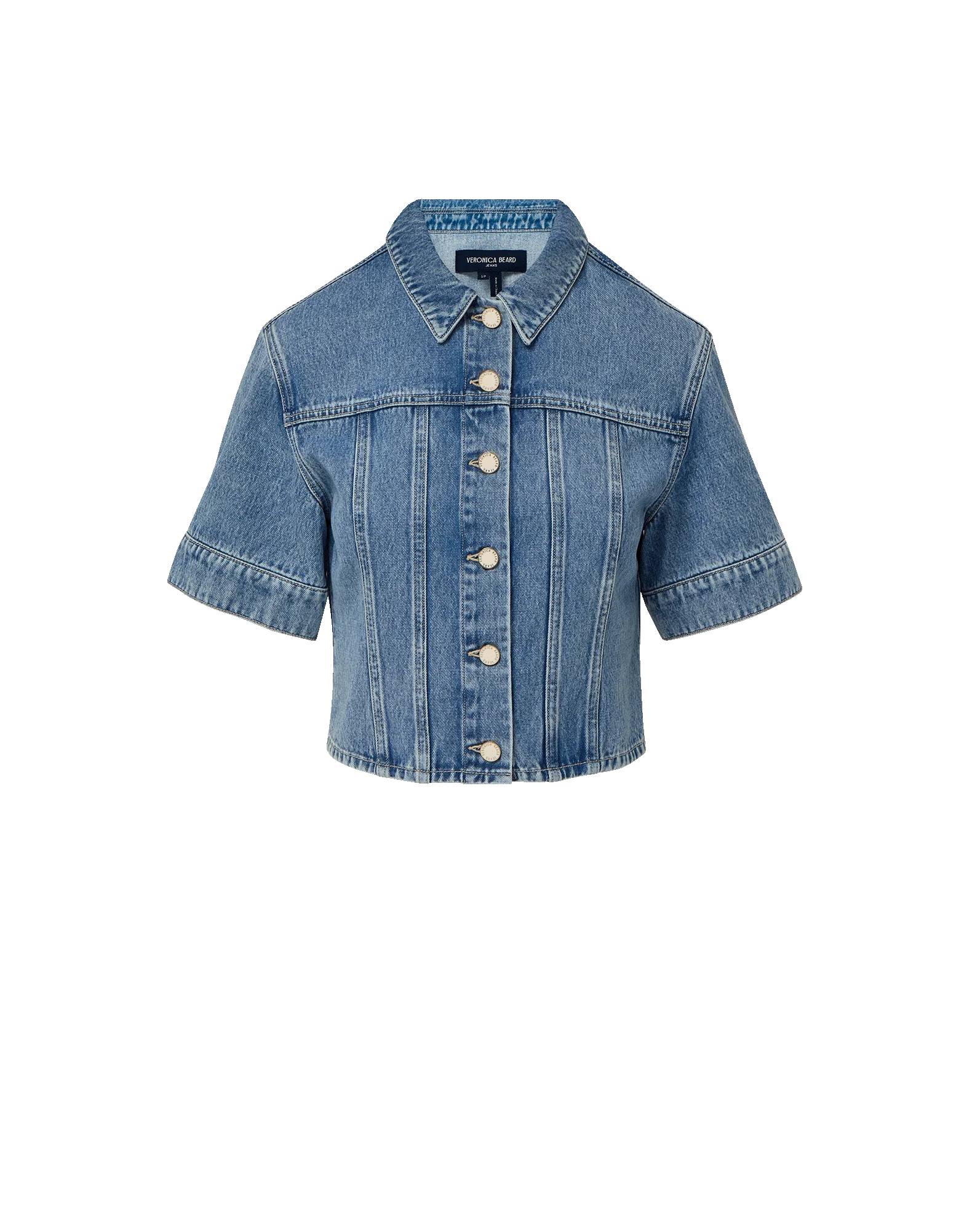 Malcom Cropped Denim Jacket