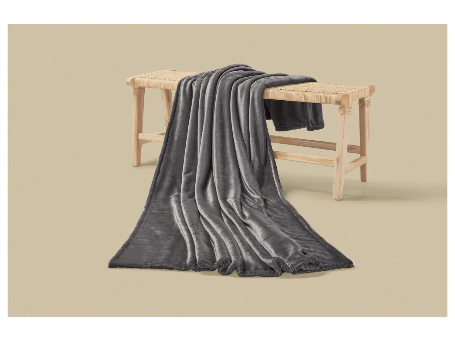LIVARNO Plaid en microfibre