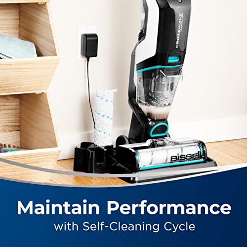 Aspirateur et serpillère tout-en-un sans fil BISSELL CrossWave Max pour surfaces humides et sèches