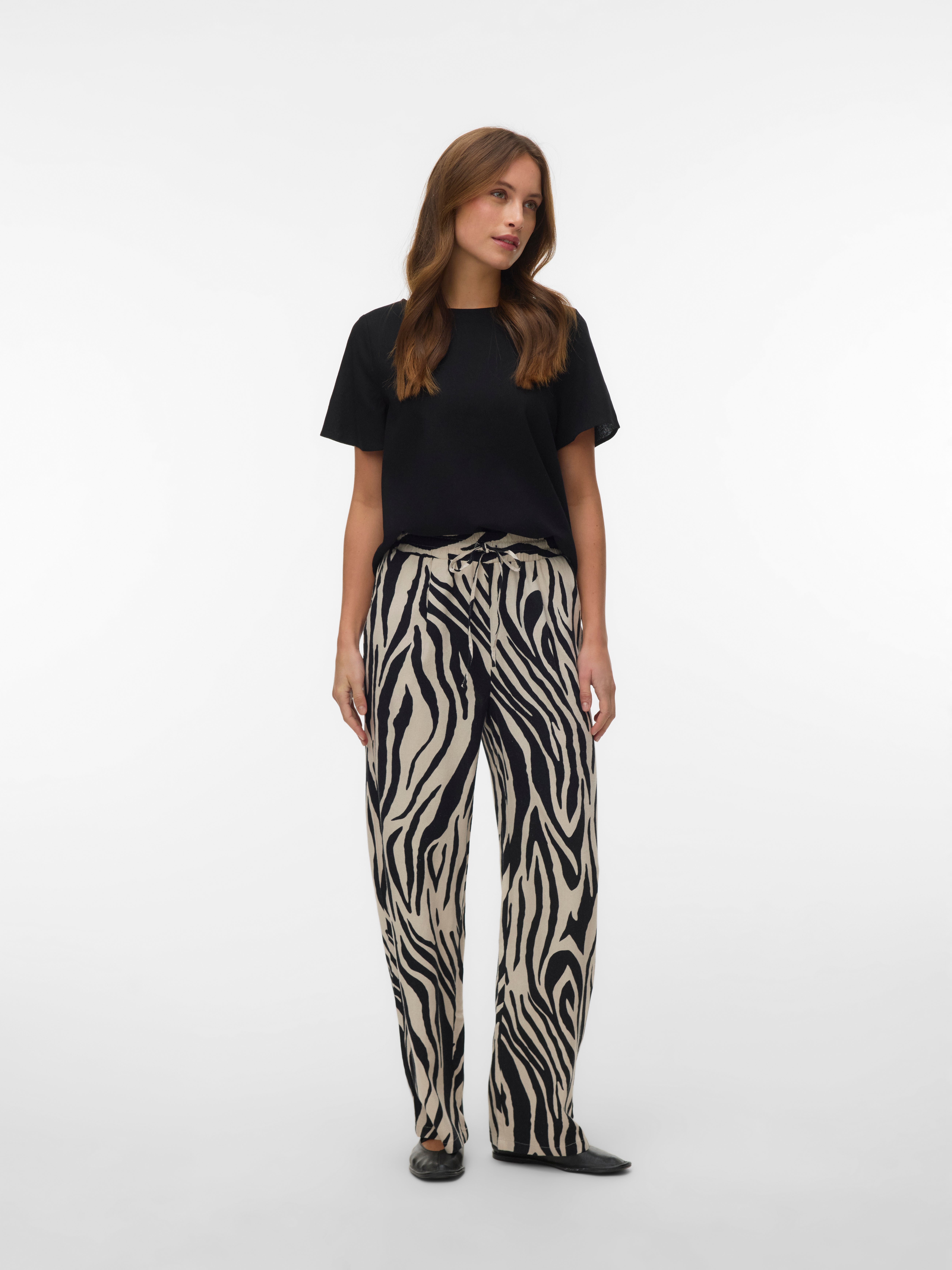 VERO MODA® VMJESMILO Mid waist Trousers