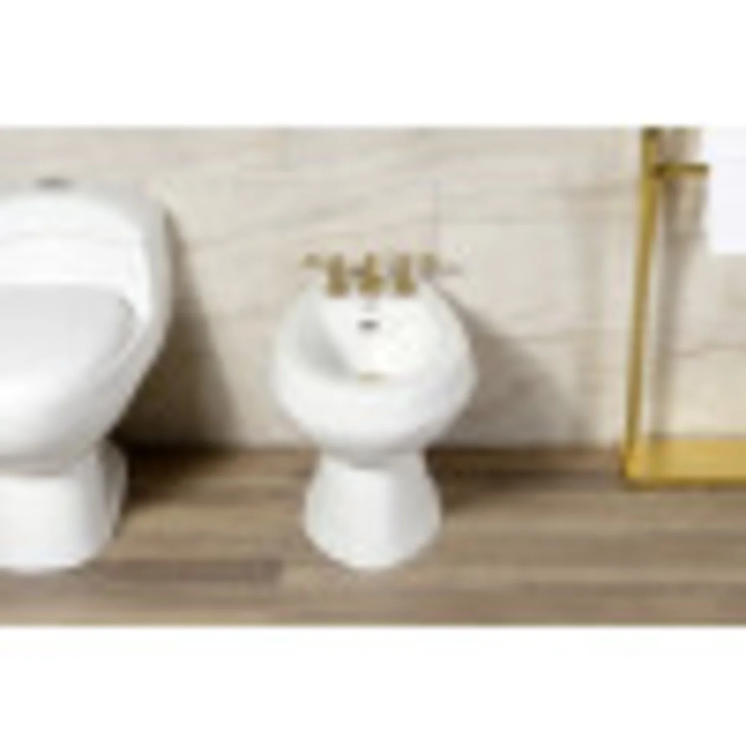 Kingston Brass KB320ACL American Classic Three-Handle Bidet Faucet, Matte Black