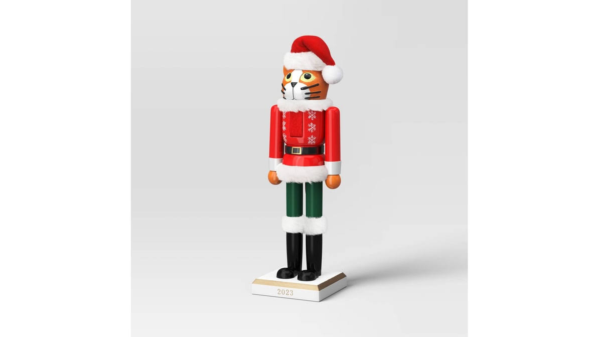 Wondershop Christmas Cat Nutcracker Figure | Target