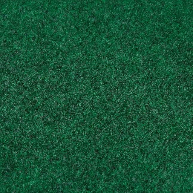 Project Source 6 x 8 (ft) Green Indoor/Outdoor Solid Area Rug