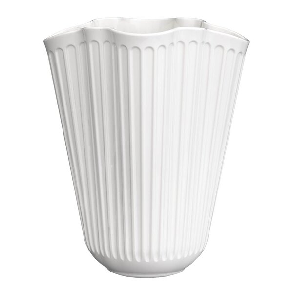 Hammershøi unfold vase 20,5 cm hvit