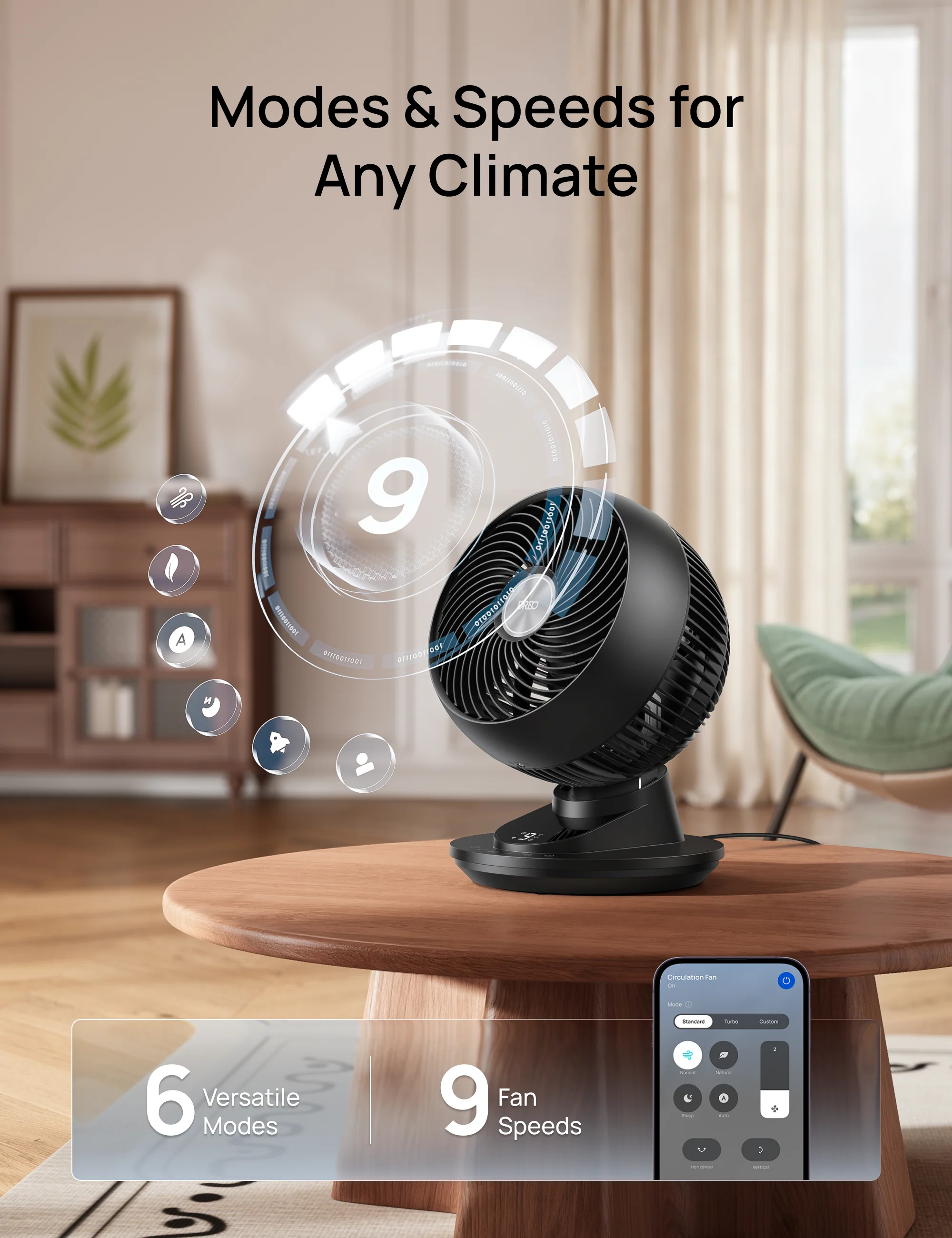 TurboPoly Table Fan 565S