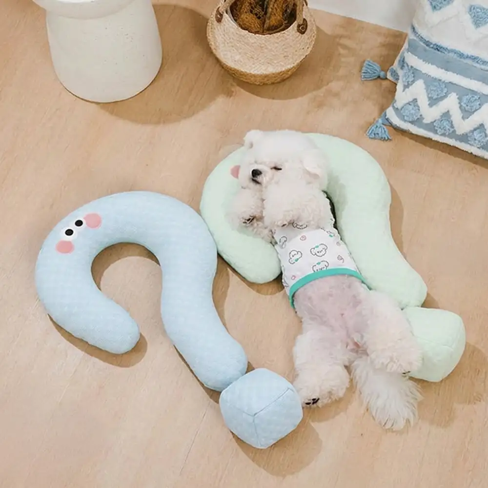 Cooling Ice Silk Question Mark Pillow