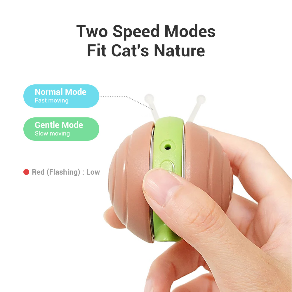 Smart Electronic PVC Toy Novelty Interactive Swift Unpredictable Moving Cat Toy Sustainable Interactive