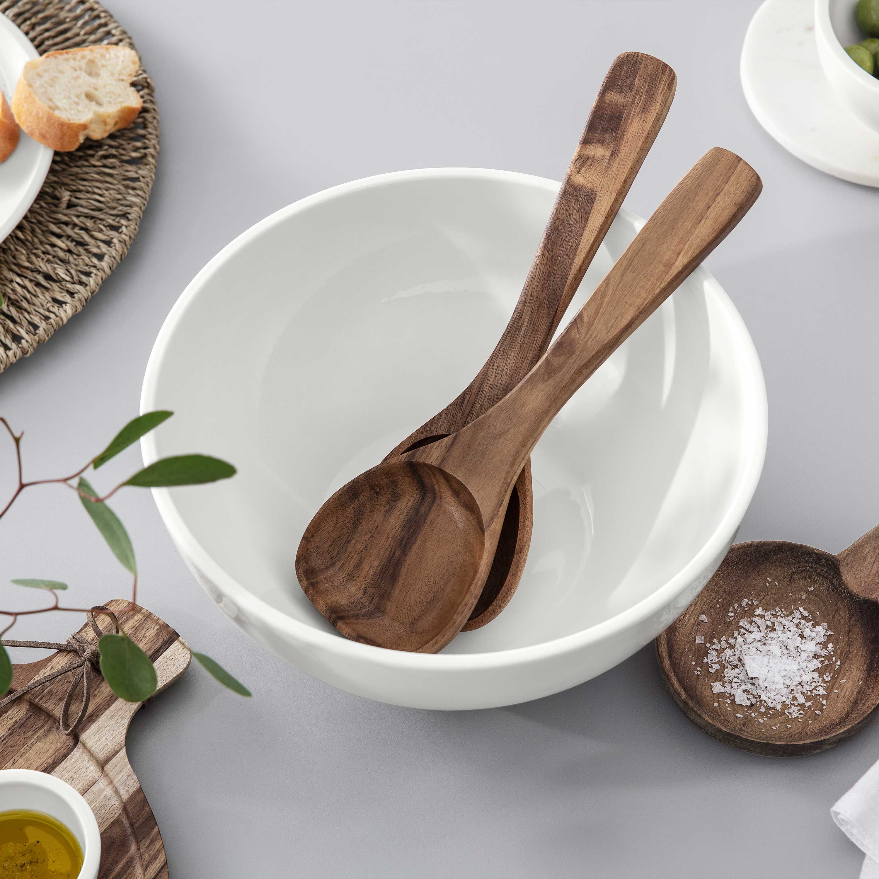 Artesano Salad set - White, Premium Porcelain