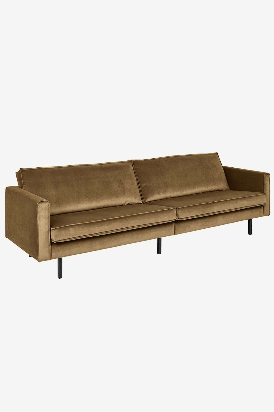 Amsterdam velvet bank 4-zits juke brons