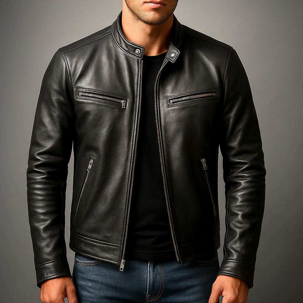 Jace™ | Veste En Cuir Décontractée
