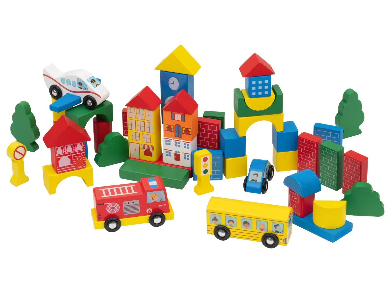 lupilu Set de blocs de construction