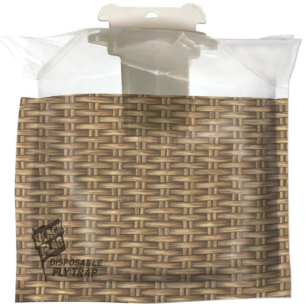 Black Flag Disposable Outdoor Fly Trap