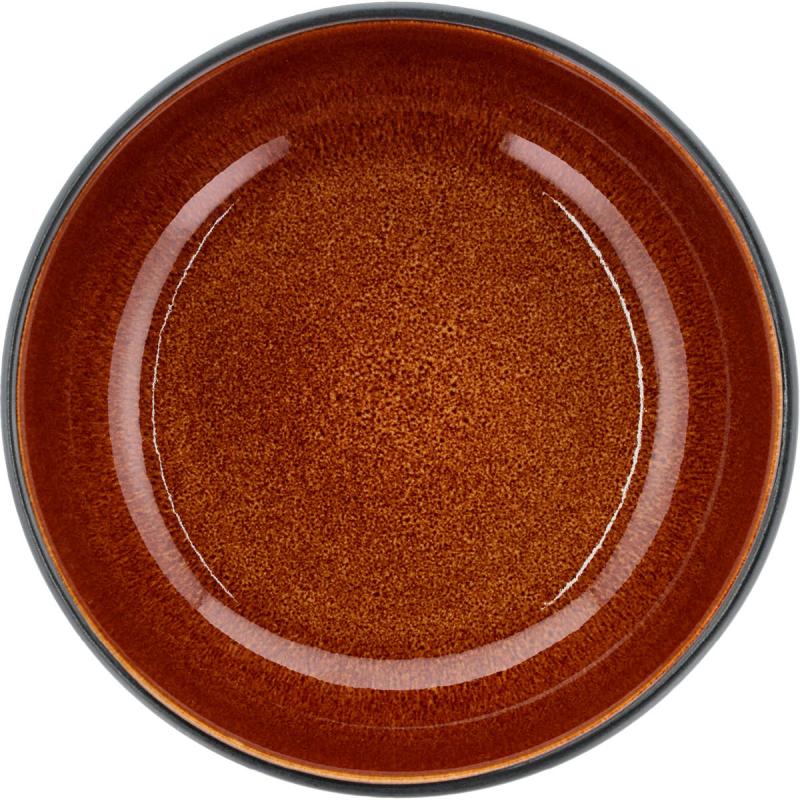 Gastro ramenskål 18 cm svart/amber